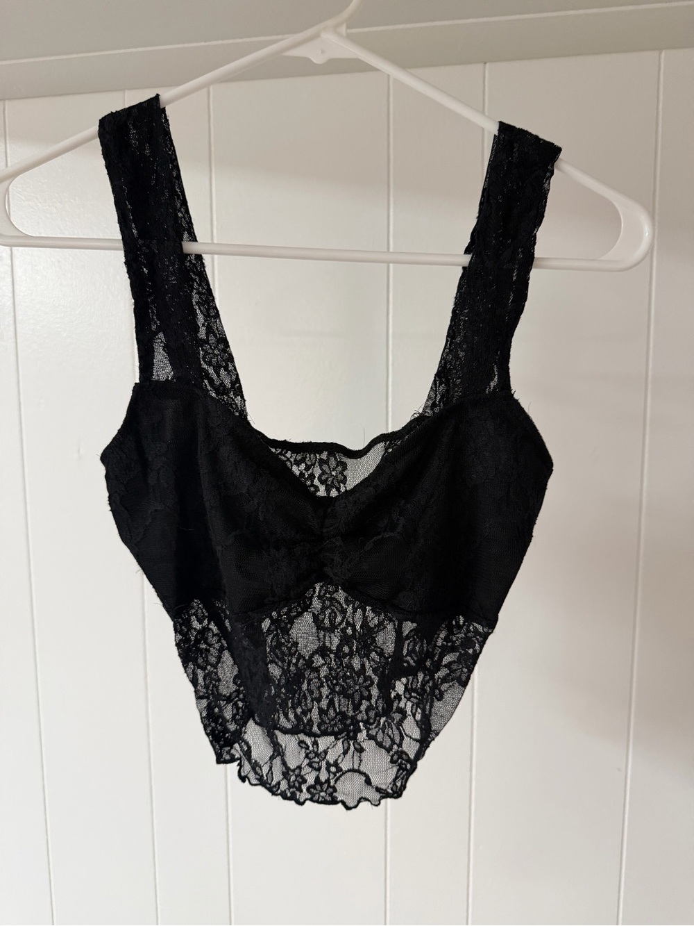 Black Lace Bustier Crop Top - Women Intimates & Sleepwear